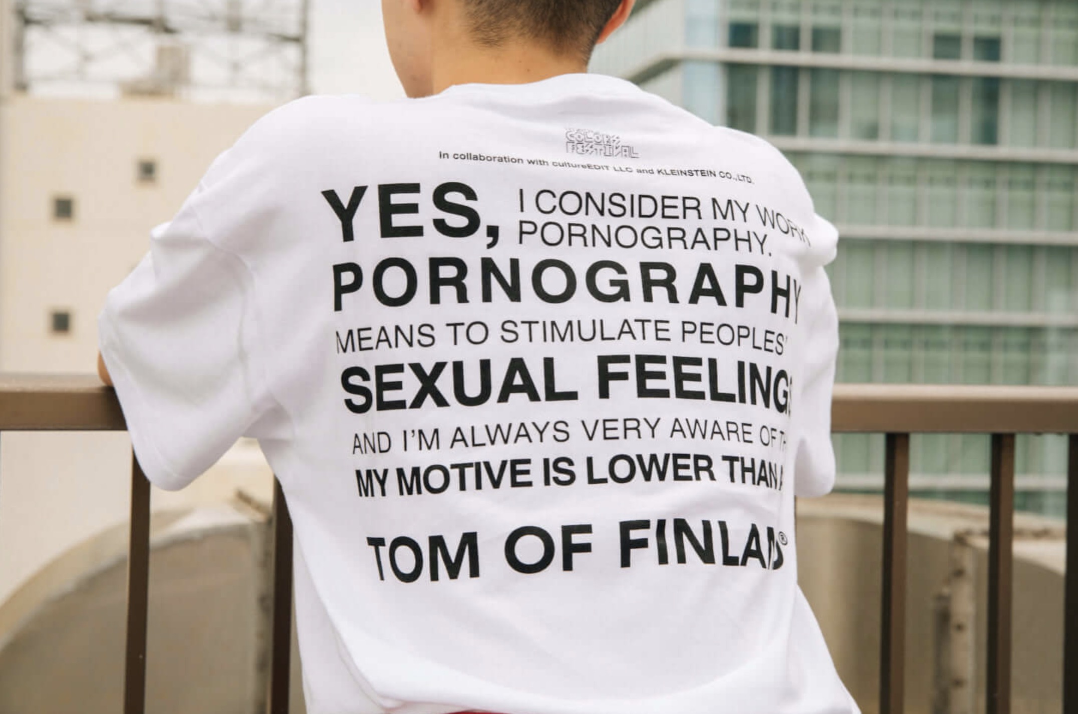TOM OF FINLAND project artwork