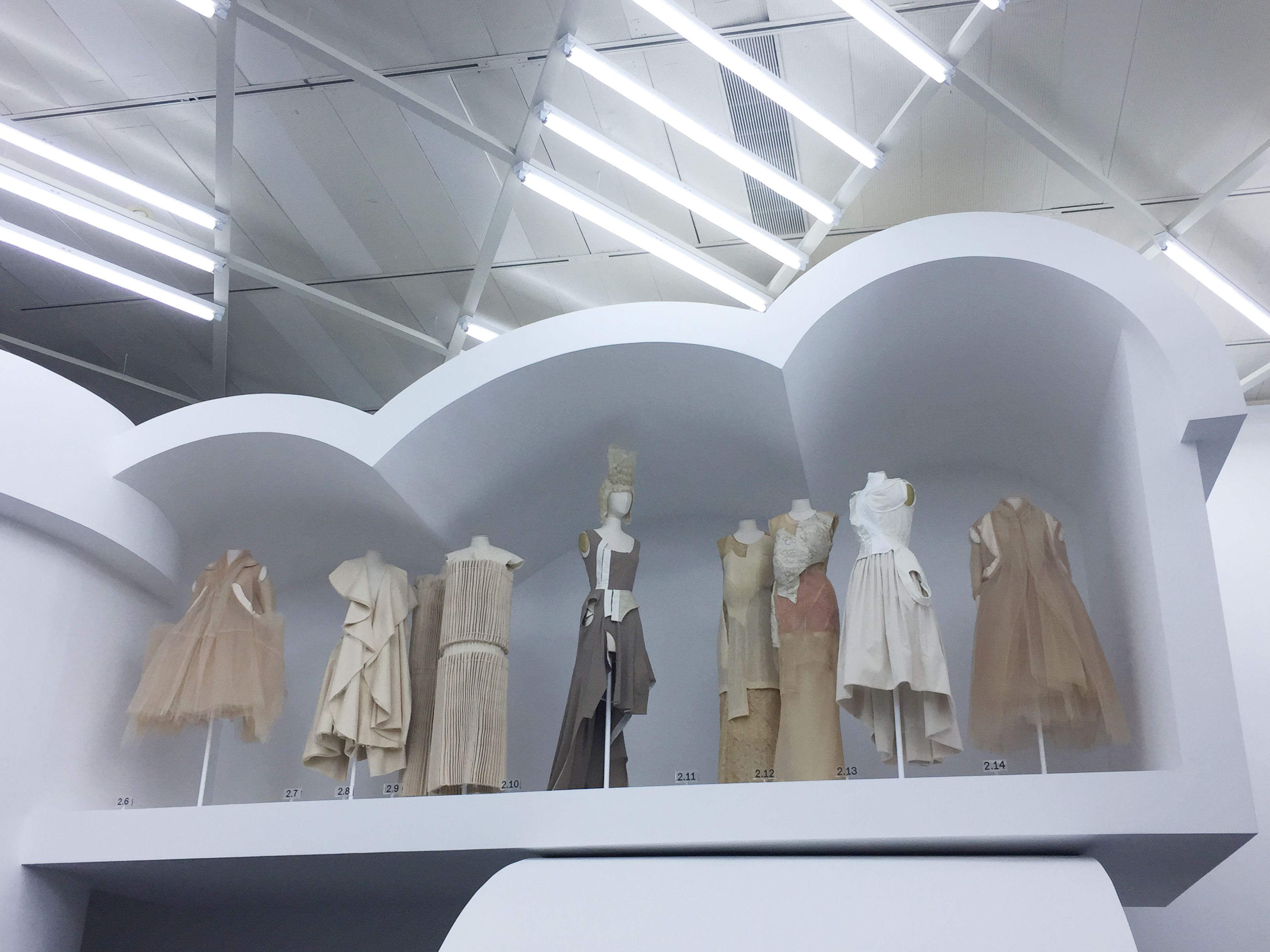 Metropolitan Museum exhibition space for Rei Kawakubo Comme des Garcons