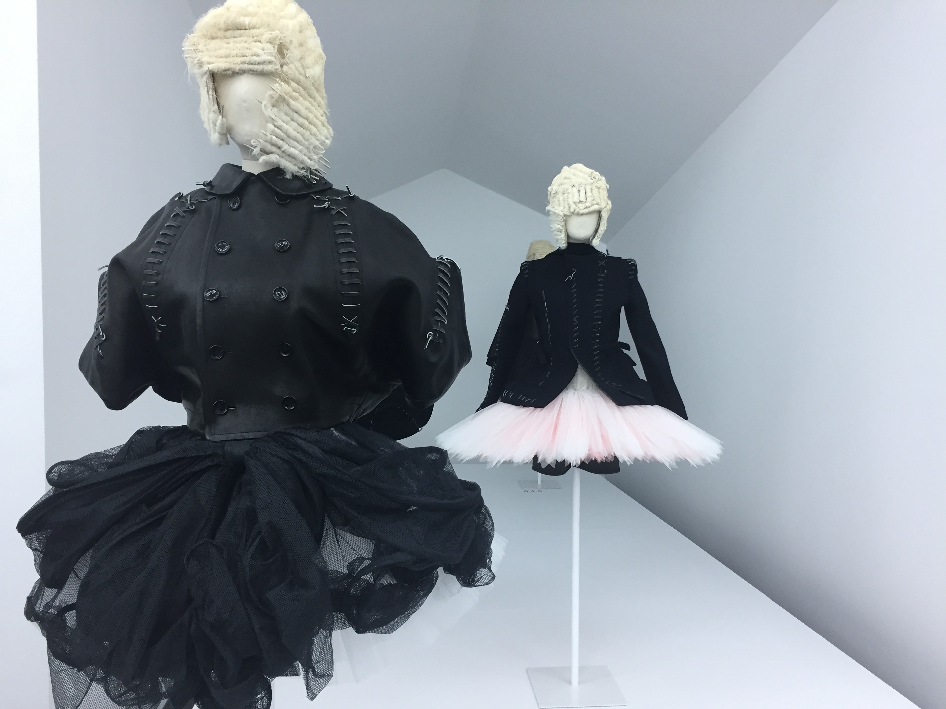 Rei Kawakubo Comme des Garcons exhibition gallery view