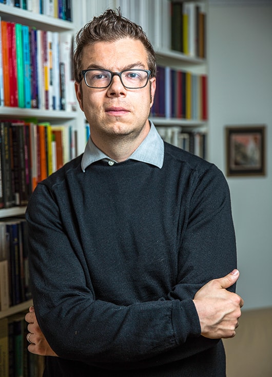 Ben Lerner portrait, 2015
